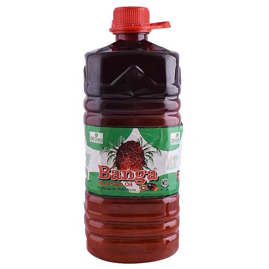 Palm oil 1 Litre £4.99 2 Litre £9.99